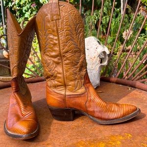 Nocona Lizard Cowboy Boots